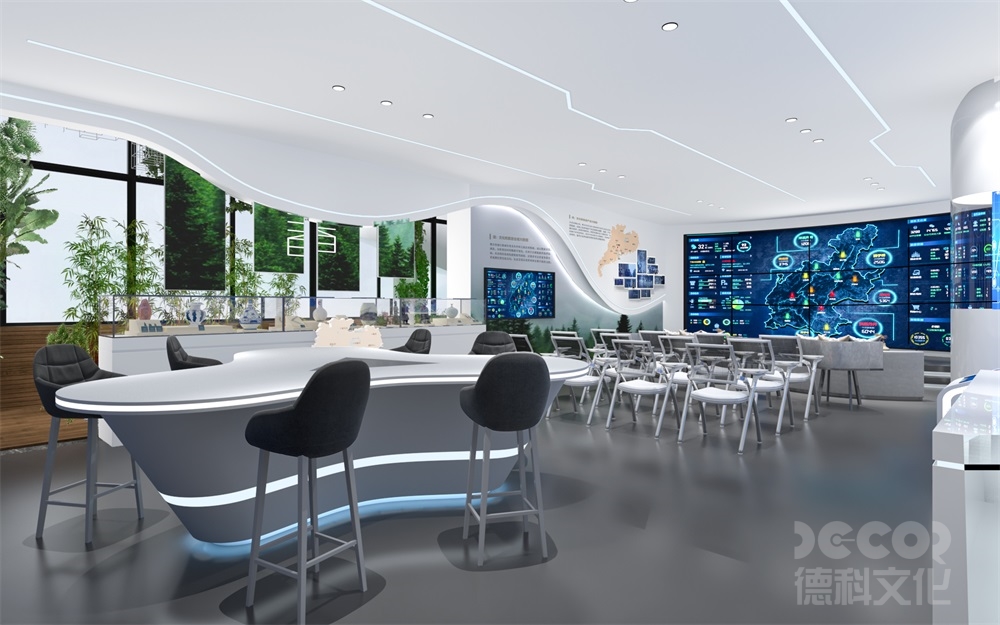 企業展廳設計：展示體企業在教育和科普領域的推廣和支持半導