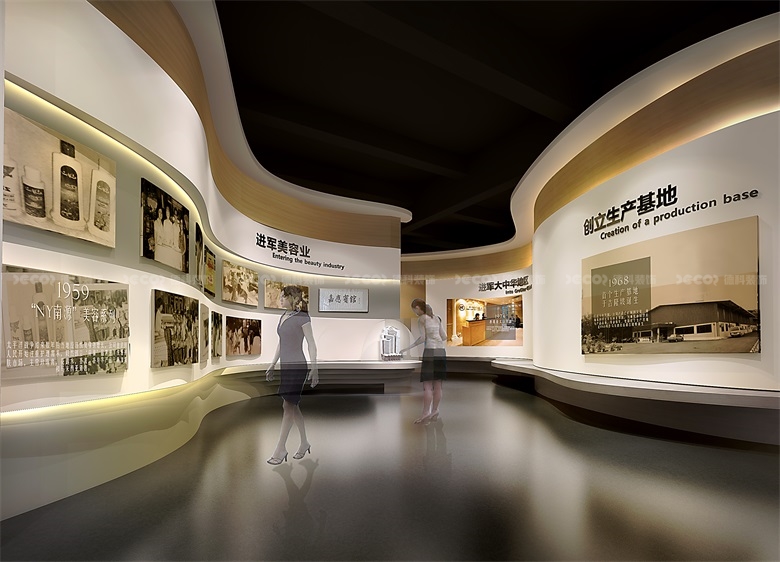 光影在企業展廳設計中的多維演繹