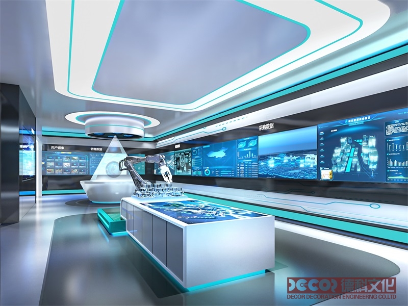 固定式企業(yè)展館裝修如何設(shè)計(jì)展館的多功能區(qū)域